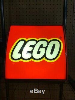 Lego Store Display Light Up Sign Vintage Retailer Retail Rare Lighted Advertise