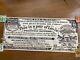 Levi Strauss & Co RARE VINTAGE STORE DISPLAY LOGO Guarantee Ticket Poster 59in