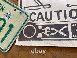 Levi Strauss & Co RARE VINTAGE STORE DISPLAY LOGO Guarantee Ticket Poster 59in