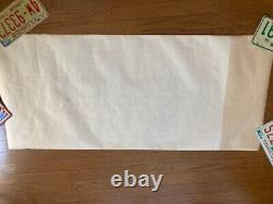 Levi Strauss & Co RARE VINTAGE STORE DISPLAY LOGO Guarantee Ticket Poster 59in