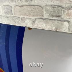 MARTINI Enamel Sign 17.7x17.7 (45x45cm) Rare Vintage Handmade Porcelain Signage