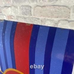MARTINI Enamel Sign 17.7x17.7 (45x45cm) Rare Vintage Handmade Porcelain Signage