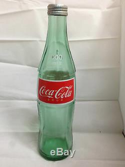 MEGA RARE! 1980'S Vintage Original Korea Coca Cola Bottle 1000ml Glass Coke