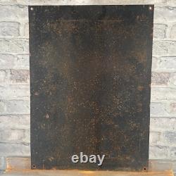 MERCEDES BENZ Enamel Sign 20.1x14.6 (51x37cm) Rare Vintage Nice Service Signage