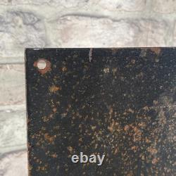 MERCEDES BENZ Enamel Sign 20.1x14.6 (51x37cm) Rare Vintage Nice Service Signage