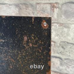 MERCEDES BENZ Enamel Sign 20.1x14.6 (51x37cm) Rare Vintage Nice Service Signage