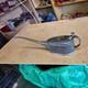 MILITARY 1953 CROWS FOOT VINTAGE MOTOR CAR SQUIRT OIL CAN OILER rare this good