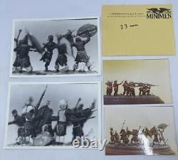 MINIMEN Internal Correspondence Advertising Photo Lot Miniatures Vintage RARE