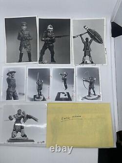 MINIMEN Internal Correspondence Advertising Photo Lot Miniatures Vintage RARE