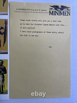 MINIMEN Internal Correspondence Advertising Photo Lot Miniatures Vintage RARE