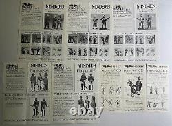 MINIMEN Internal Correspondence Advertising Photo Lot Miniatures Vintage RARE