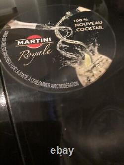 Martini Drinks display cabinet advertising Vintage 1970's RARE From France
