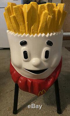 McDonalds Mcdonalds Restaurant Vintage Playland Seat Chair French Fry Guy Rare