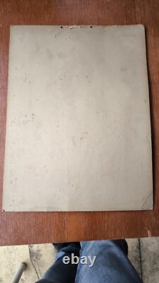 Moutard Amora Very Rare Vintage Cardboard Advertising