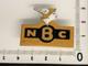 NBC Motor OILS Automobilia Vintage Advertising J. R GAUNT LONDON Badge. Very rare