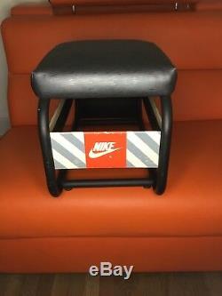 NIKE Fitting STOOL Vintage RARE Display 1980s or 90s Collectible Advertising