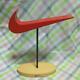 NIKE Store Design Swoosh Display Vintage Object Stand 90's Size 36x29x25cm Rare