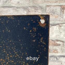 NSU Enamel Sign 19.7x14.6 (50x37cm) Rare Vintage Collector Bike Porcelain Decor