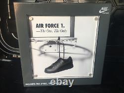 Nike Vintage Rare Air Force 1 Double Sided Metal Advertising Display, Rare