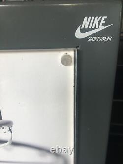Nike Vintage Rare Air Force 1 Double Sided Metal Advertising Display, Rare