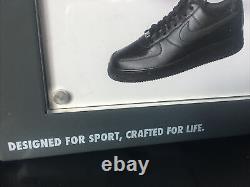 Nike Vintage Rare Air Force 1 Double Sided Metal Advertising Display, Rare