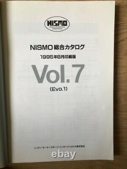 Nismo Old Logo Parts Catalogue 1995 Rare Vintage Skyline Silvia R32 R33 S13 GTR