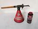 ORIGINAL Vintage Rare Redex Oil Can Jug Dispenser & REDEX Additive Concentrate