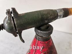 ORIGINAL Vintage Rare Redex Oil Can Jug Dispenser & REDEX Additive Concentrate