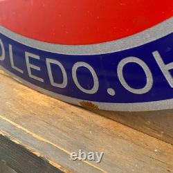 OVERLAND Enamel Sign 15.7x11.8 (40x30cm) Rare Nice Vintage Garage Service Decor