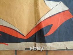 Oh Limoges Rare Vintage Advertising Poster Porcelain
