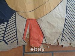 Oh Limoges Rare Vintage Advertising Poster Porcelain