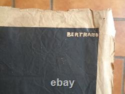 Oh Limoges Rare Vintage Advertising Poster Porcelain