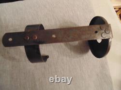 Oil Can With Bulkhead Firewall Holder Mobiloil Mobil Rare Vintage Unusual