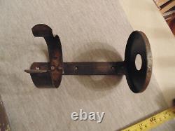 Oil Can With Bulkhead Firewall Holder Mobiloil Mobil Rare Vintage Unusual