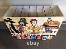 Old Vintage Rare 1970s McDonaldland Cookies Box Display McDonalds Cookie Boxes