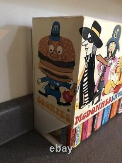 Old Vintage Rare 1970s McDonaldland Cookies Box Display McDonalds Cookie Boxes