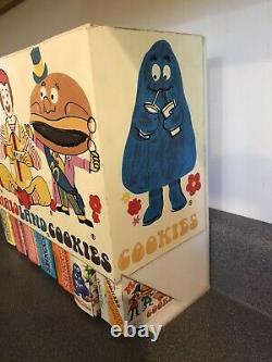 Old Vintage Rare 1970s McDonaldland Cookies Box Display McDonalds Cookie Boxes