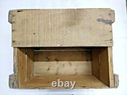 Old Vintage Rare Lifebuoy Soap Adv. Wooden Storage Box / Crate, England