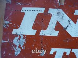 Old vintage INDIA TYRES ALLOY Sign VERY RARE