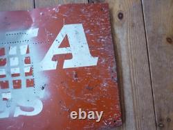 Old vintage INDIA TYRES ALLOY Sign VERY RARE