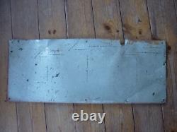 Old vintage INDIA TYRES ALLOY Sign VERY RARE