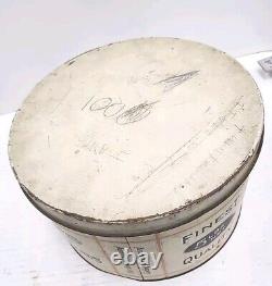 Original Vintage CAMPFIRE MARSHMALLOWS TIN Chicago Ill. Cambridge Mass. Rare