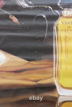 Original Vintage Poster Ysatis de Givenchy Perfume 4x6 ft RARE Collectable 80's
