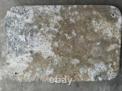 Original Vintage Raw Plugs Sign Rare