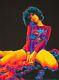PSYCHEDELIC SITTING GIRL BLACK LIGHT German poster A1 Rolled VERY RARE
