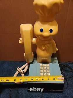 Pillsbury Doughboy Poppin'Fresh Telephone 1984 Vintage Very Rare