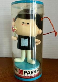 RARE 1960 National Panasonic Boy MascotVintage 6 Advertising Figure Box Japan