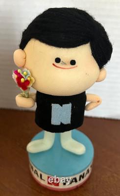 RARE 1960 National Panasonic Boy MascotVintage 6 Advertising Figure Box Japan