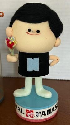 RARE 1960 National Panasonic Boy MascotVintage 6 Advertising Figure Box Japan