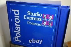 RARE 22 Vintage Polaroid Studio Store photographs Display 70s Advertising Sign